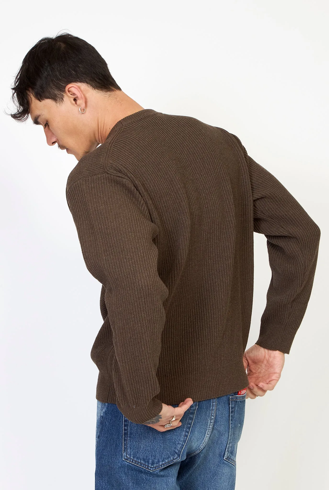 AURALEE Super Fine Wool Rib Knit