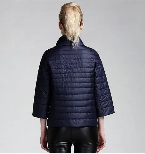 Women's Spring Warm Cotton-Padded Short Jacket
